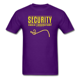 "Security Ebola Laboratory" - Men's T-Shirt purple / S - LabRatGifts - 5
