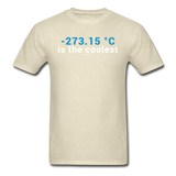 "-273.15 ºC is the Coolest" (white) - Men's T-Shirt khaki / S - LabRatGifts - 8