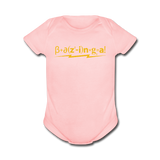"Bazinga!" - Baby Short Sleeve One Piece light pink / Newborn - LabRatGifts - 5
