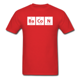 "BaCoN" - Men's T-Shirt red / S - LabRatGifts - 8