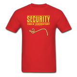 "Security Ebola Laboratory" - Men's T-Shirt red / S - LabRatGifts - 6