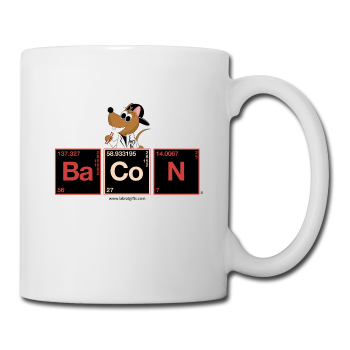 "BaCoN Periodic Table" - Mug white / One size - LabRatGifts