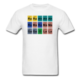 "Lady Gaga Periodic Table" - Men's T-Shirt white / S - LabRatGifts - 16