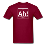 "Ah! The Element of Surprise" - Men's T-Shirt burgundy / S - LabRatGifts - 3