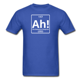 "Ah! The Element of Surprise" - Men's T-Shirt royal blue / S - LabRatGifts - 6