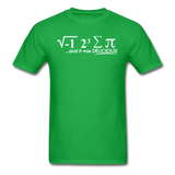 "I Ate Some Pie" (white) - Men's T-Shirt bright green / S - LabRatGifts - 9