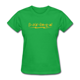 "Bazinga!" - Women's T-Shirt bright green / S - LabRatGifts - 9