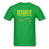 "Security Ebola Laboratory" - Men's T-Shirt bright green / S - LabRatGifts - 9