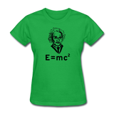 "Albert Einstein: E=mc²" - Women's T-Shirt bright green / S - LabRatGifts - 7