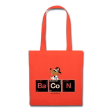 "BaCoN Periodic Table" - Tote Bag orange / One size - LabRatGifts - 6