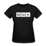 "BaCoN" - Women's T-Shirt black / S - LabRatGifts - 2