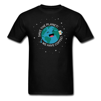 "Save the Planet" - Men's T-Shirt black / S - LabRatGifts - 1