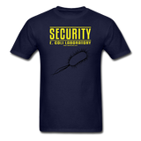 "Security E. Coli Laboratory" - Men's T-Shirt navy / S - LabRatGifts - 14