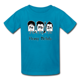 "Heavy Metals" - Kids' T-Shirt turquoise / XS - LabRatGifts - 3