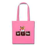 "WINe Periodic Table" - Tote Bag pink / One size - LabRatGifts - 4