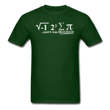 "I Ate Some Pie" (white) - Men's T-Shirt forest green / S - LabRatGifts - 4