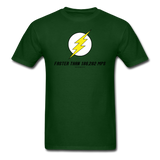 "Faster Than 186,282 MPS" - Men's T-Shirt forest green / S - LabRatGifts - 14