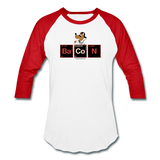 Men’s Baseball T-Shirt white/red / S - LabRatGifts - 3