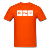 "BaCoN" - Men's T-Shirt orange / S - LabRatGifts - 6