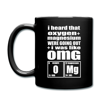 "OMG" - Mug black / One size - LabRatGifts - 2