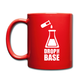 "Drop the Base" - Mug red / One size - LabRatGifts - 1