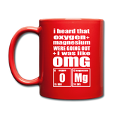 "OMG" - Mug red / One size - LabRatGifts - 3
