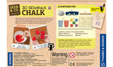 "3D Sidewalk Chalk" - Craft Kit  - LabRatGifts - 2