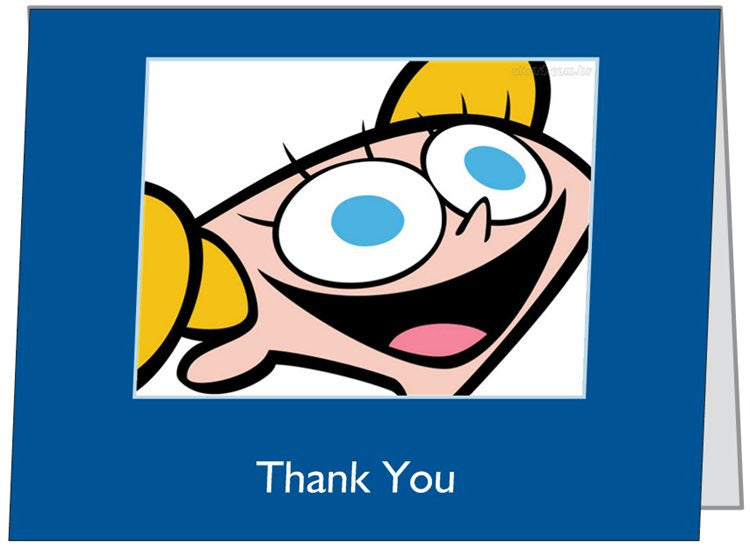 "Dee Dee" - Thank You Card Default Title - LabRatGifts - 1