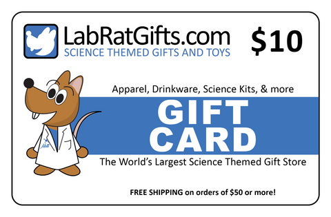 Digital LabRatGifts.com Gift Card $10.00 - LabRatGifts - 1