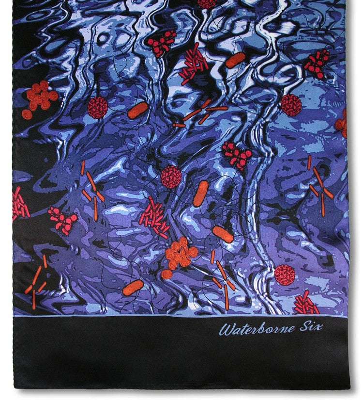 Infectious Awareables™ Waterborne Six Scarf Default Title - LabRatGifts - 2
