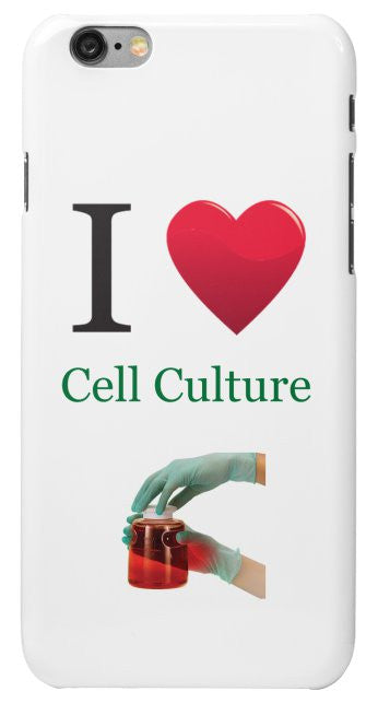 "I ♥ Cell Culture" - iPhone 6/6s Case Default Title - LabRatGifts - 2
