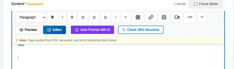 Image illustrating a test concept