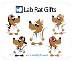 The Lab Rat Pack Mouse Pads