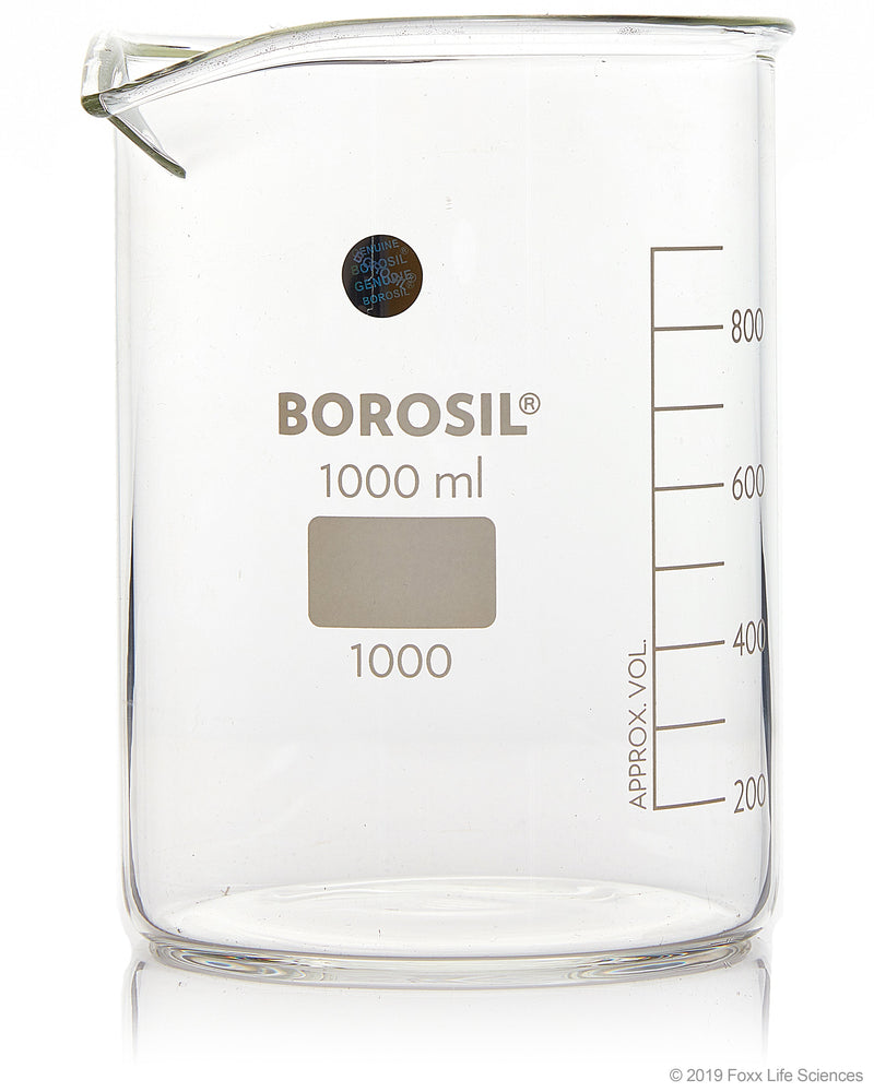Borosil Griffin Low-Form Beakers with Spout - LabShopNow.com