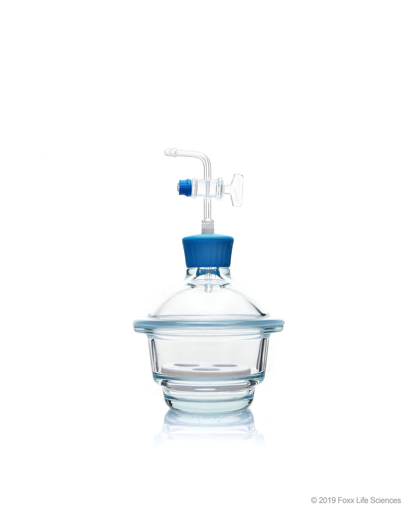 Borosil Vacuum Borosilicate Glass Desiccator with Stopcock