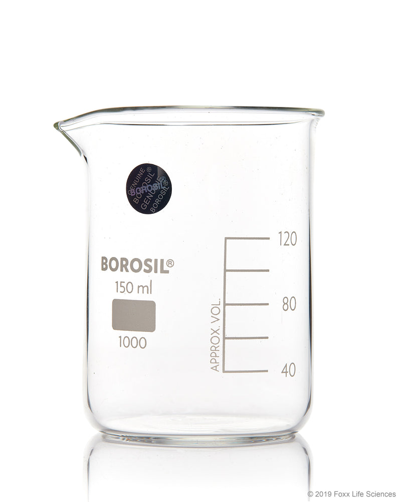 Borosil Griffin Low-Form Beakers with Spout - LabShopNow.com