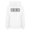 He He He - Helium - Laughing Gas - Women's Hoodie - white