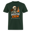 Skeleton Crew Halloween Men's T-Shirt - forest green
