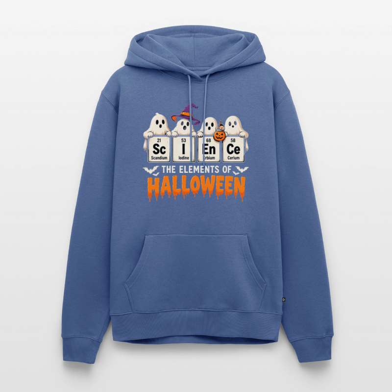 Elements of Halloween Men’s Premium Hoodie - stone blue 