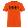 He He He - Helium - Laughing Gas - Men's T-Shirt | GILDAN 5000 - orange
