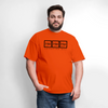 He He He - Helium - Laughing Gas - Men's T-Shirt | GILDAN 5000 - orange