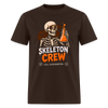 Skeleton Crew Halloween Men's T-Shirt - brown