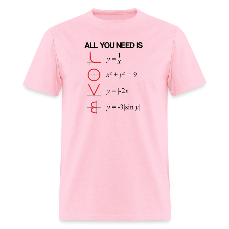 "All You Need Is LOVE" - Men's T-Shirt | GILDAN 5000 - pink