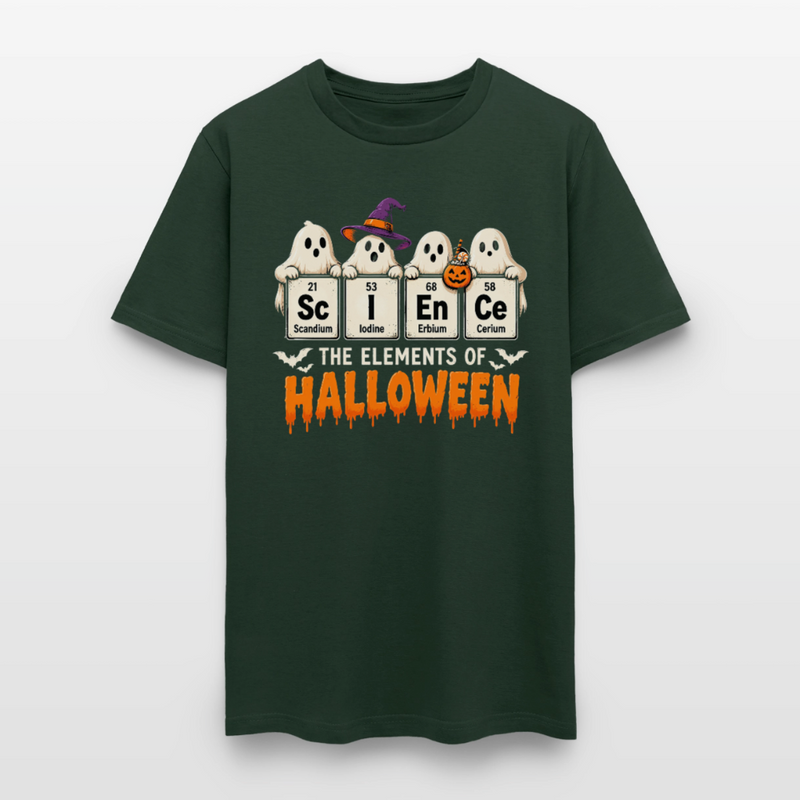 Elements of Halloween Men's T-Shirt - forest green