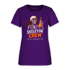 Skeleton Crew Halloween Women's T-Shirt - purple