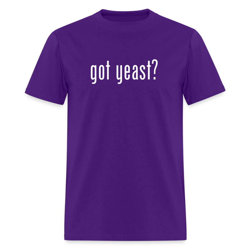 Got Yeast - Funny Quotes - Men's T-Shirt | GILDAN 5000 - purple