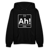 "Ah! The Element of Surprise" Science T-Shirt – Funny Chemistry Shirt - Women's Hoodie - black