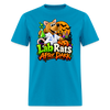 Matt - Lab Rats after Dark - Halloween Men's T-Shirt - turquoise