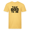 Fitted Cotton/Poly T-Shirt by Next Level - pastel yellow