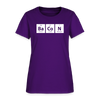 "BACON" - Funny Quotes - Women's T-Shirt - purple